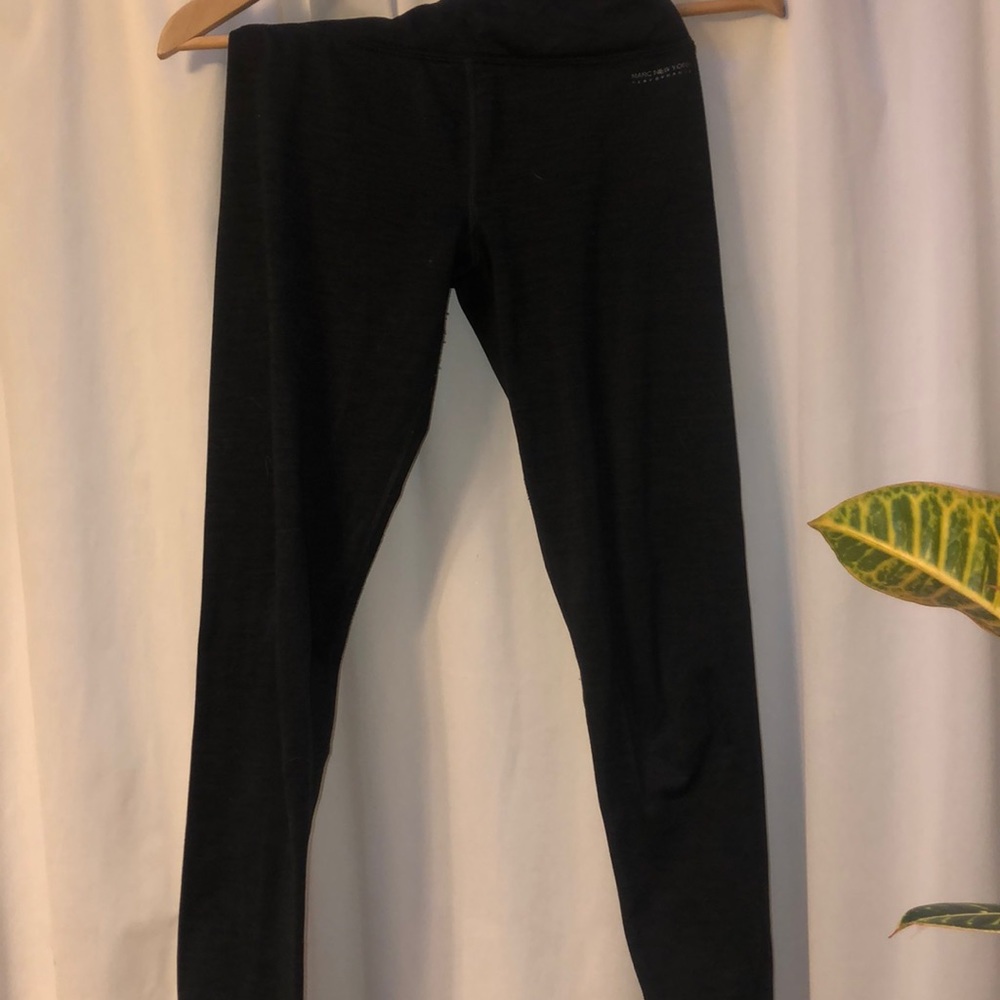 black leggings with soft inside!